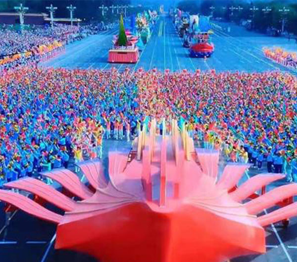 “中华儿女”方队盈科黄宗平律师